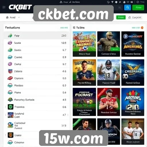 Análise da oferta de jogos no ckbet.com